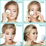 Washable Eco-Friendly Natural Reusable Facial Cleansing Cotton Round Bamboo Organic Makeup Remover Pads