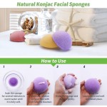Wholesale Organic Konjac Bath Sponge Natural Oval Spherical Facial Skin Cleansing Exfoliating Fashion Style