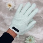 Super Soft Medium-Thick Microfiber Reusable Face Glove Microfiber Makeup Remover Cleansing Eye Makeup Gloves