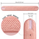 Spa Facial Headband Makeup Hair Bun Adjustable Headband Soft Towel Headband Face Wash Shower Sports Yoga