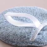 Custom Logo Microfiber Puff Reusable Washable Bamboo Charcoal Finger Pocket Adult Woven Makeup Remover Pads