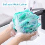 Super Soft Large Bath Towel Mesh Bag Wash Puff Bath Scrub Exfoliating Bath Ball