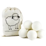Custom Logo Eco-Friendly Felt Scent Wholesale New Zealand Organic Laundry Reusable Wool Dryer Balls with Bag