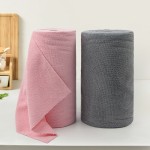 20-Piece Microfiber Reusable Dry Cleaning Cloth Roll Washable Rags Utensil Glass Kitchen Car Wash Tear-Off Towel Screen Use