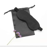 Natural Spotted Silk Sleep Mask Ultra-Smooth Soft Eye Mask with Adjustable Strap Perfect Light Blocking