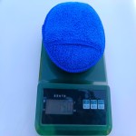 Microfiber Round Sponge Car Polishing Handle Applicator Towel Detail Cleaning Pad