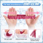 Fashion Sports Towel Moisture-Wicking with Headband Fitness Yoga Running Spa Makeup Exercise