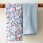 Soft Absorbent 100% Pure Cotton Dish Towel Kitchen Towel Tea Dish Towel Set Kitchen Drying Tray Hand