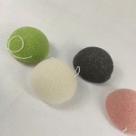 High-Quality Washable Konjac Cleansing Sponge Reusable 100% Organic Natural Konjac Sponge for Facial Cleansing Makeup Puff