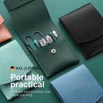 Nail Clipper Manicure Set 7pcs Pedicure Care Set Label Cheap High-Quality Stainless Steel Nail Clipper Tool Pouch