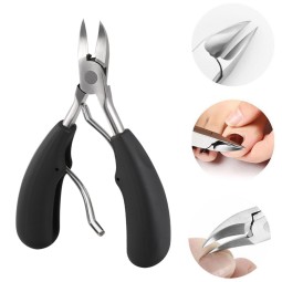 1pc Beauty Sharp Curved Ingrown Toenail Remover Nail Scissors Manicure Toe Dead Skin Nipper Trimming Nail Clipper