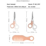 3pcs/set Children Baby Hair Cutting Scissors Set Bangs Tooth Thinning Scissors Comb Beauty Tool Hair Scissors Haircut Tool