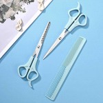 Low Price Children and Adult Haircut Salon Scissors PP Handle Home Hair Cutting Scissors with Baby Comb
