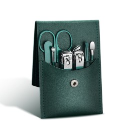 Nail Clipper Manicure Set 7pcs Pedicure Care Set Label Cheap High-Quality Stainless Steel Nail Clipper Tool Pouch