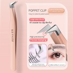 Eyelash Tweezers Makeup and Tool Eyelash Extension Tweezers Perfect Grip Eyelash Never Slip Beauty Tool