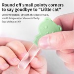 All Types Baby Supplies 5 pcs Baby Nail Set Other Baby Supplies Nail Care Set with Cute Baby Case