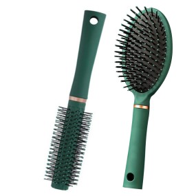 Hot Sale Men Women Hair Brush Comb Set with Ball Tip Bristles for All Hair Types