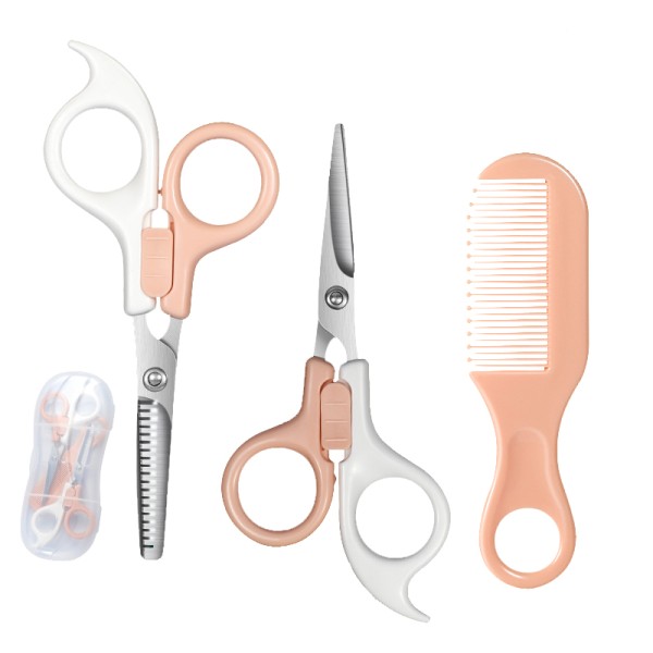 3pcs/set Children Baby Hair Cutting Scissors Set Bangs Tooth Thinning Scissors Comb Beauty Tool Hair Scissors Haircut Tool