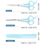 Low Price Children and Adult Haircut Salon Scissors PP Handle Home Hair Cutting Scissors with Baby Comb
