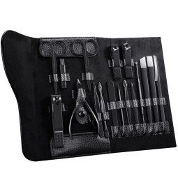 High-Quality 17 in 1 Manicure Pedicure Set Stainless Steel Nail Clipper Set Beauty Set Nail Clipper Tool with Salon