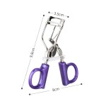 Purple Portable Eyelash Curler Tool Cosmetic Beauty Makeup Eye Lash Curler for Eyelash Curling