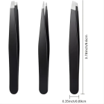 Professional 3/4pcs Stainless Steel Eyebrow Eyelash Tweezers Hair Removal Tweezer Makeup Beauty Tool Set