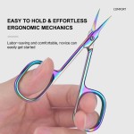 New Design 1PCS Cuticle Nail Clipper Stainless Steel Toenail Clipper Makeup Scissors Professional Nail Salon