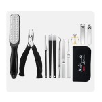Professional Stainless Steel Nail Clipper Tool Ingrown Toenail Clipper Manicure Pedicure Knife Set Foot File Cuticle Finger