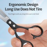 New 1/2/3/4pcs Professional Hair Cutting Scissors Stainless Steel Scissors Barber Beauty Salon Haircut Scissors