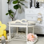 Wholesale Base Swing Rope Mattress Baby Moses Crochet Moses Basket Newborn Bassinet