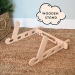 Learning Play Wooden Felt Activity Board Wall-mounted Toy Wooden Sensory Activity Board for Children