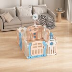 Playground Safety Foldable Play Care Fence Plastic Foldable Fence Swing Baby Toy Playpen