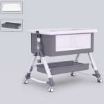 Hot Sale Multifunctional Foldable Bedside Crib Portable Newborn Bassinet Bedside Crib for Parents
