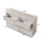 Living Room Box Storage Drawer Modern Bedroom Furniture Solid Wood 9-Drawer Bedroom Dresser