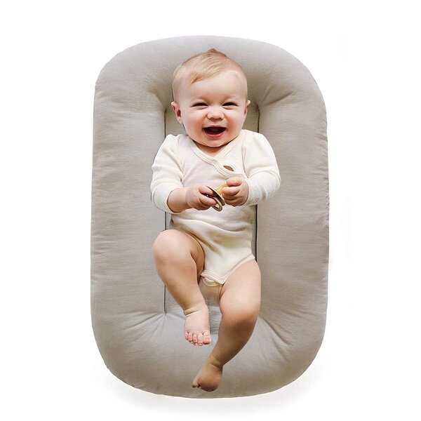 Foldable Crib Soft Cotton Newborn Sleep Sack Pillow Nest Newborn Lounger