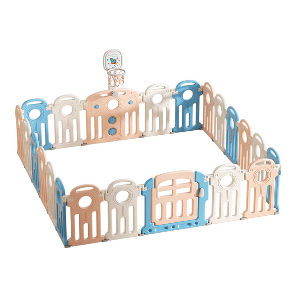 Playground Safety Foldable Play Care Fence Plastic Foldable Fence Swing Baby Toy Playpen