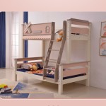 Modern Double Bed Guesthouse Murphy Blue Pink Storage Pine Wood Toddler Bunk Bed for Boys