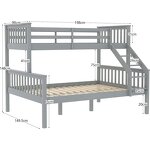 Cheap Bed Frame Children's Furniture Double Bed for Boys