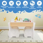 Montessori Multifunctional Detachable Tabletop Children's Learning Party Wood Sensory Activity Children's Baby Table