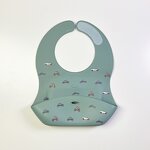 Food-Grade Blue Baby Accessories Set Silicone Plate Set Baby Feeding Silicone Baby Tableware