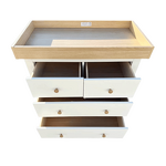 Portable Baby Changing Top Box Storage Cabinet
