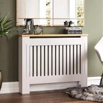 Modern Home Furniture Stylish Decoration Heating Cabinet Wooden Vertical Radiator Cover Screen Cover