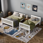 Cheap Bed Frame Children's Furniture Double Bed for Boys
