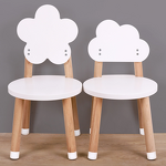Tavolino Bimbi Detachable Wood Table Top Madeira Children's Table with Chairs