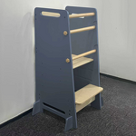 Modern Design Montessori Wooden Learning Tower Preschool Furniture Set Children's Standing Stool