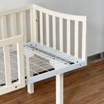 Natural Wood Color Sleep Single Bed Barrier Wood Girls Children's Bed