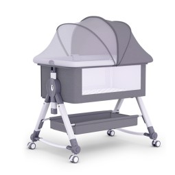 Hot Sale Multifunctional Foldable Bedside Crib Portable Newborn Bassinet Bedside Crib for Parents