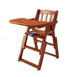 Wholesale Multifunctional Adjustable Adult Baby Feeding High Luxury Wooden Baby Feeding High Chair