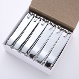 Stainless Steel Silver Nail Clipper Small Portable Nail Clipper