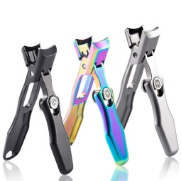 Quality Guarantee Stainless Steel Finger Nail Clipper Women Men Thick Nail Clipper